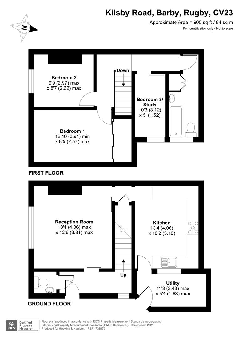 Kilsby Road, Barby, Rugby CV23, 3 bedroom linkdetached house for sale