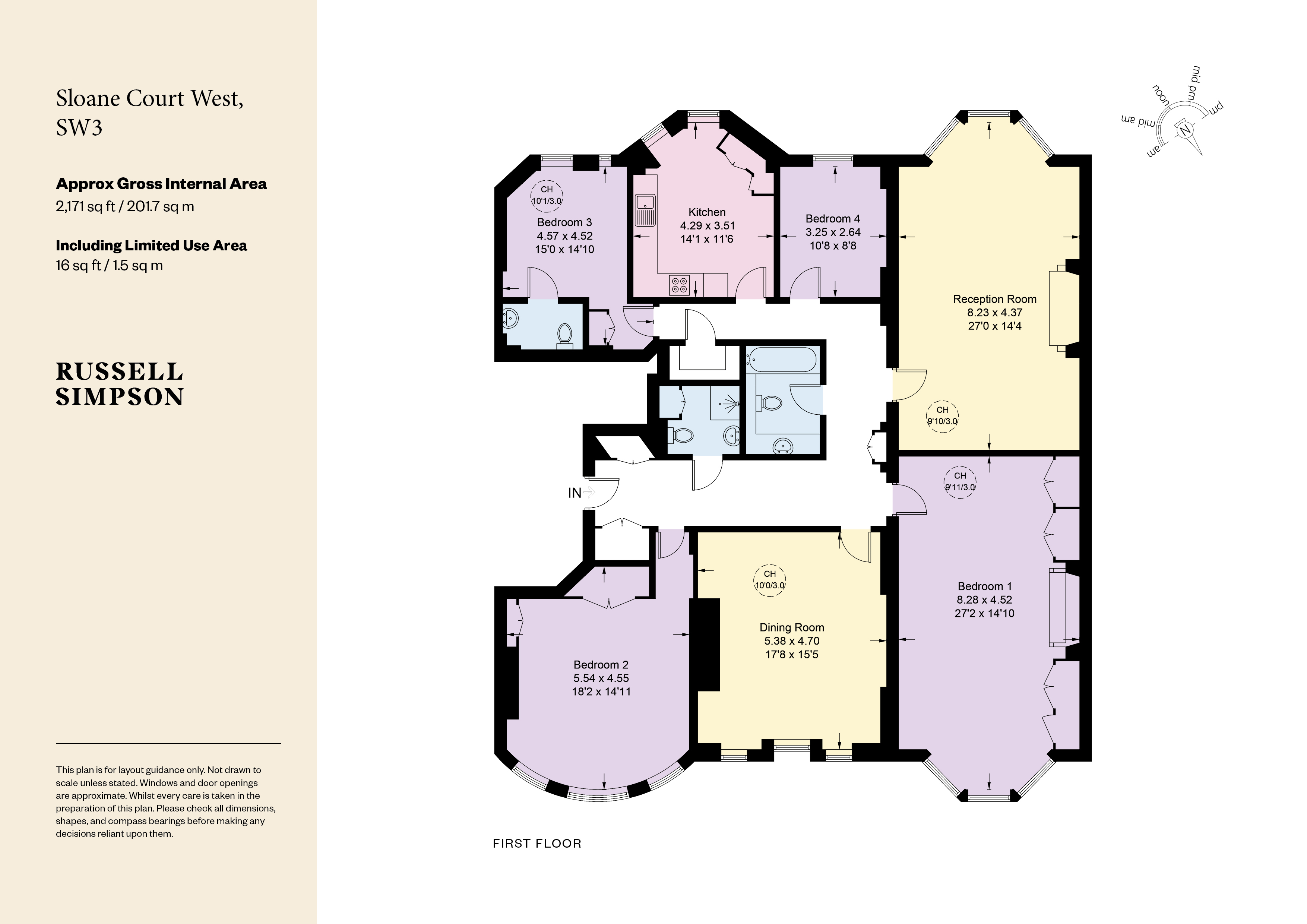 6, 36, Sloane Court West, Chelsea floorplan