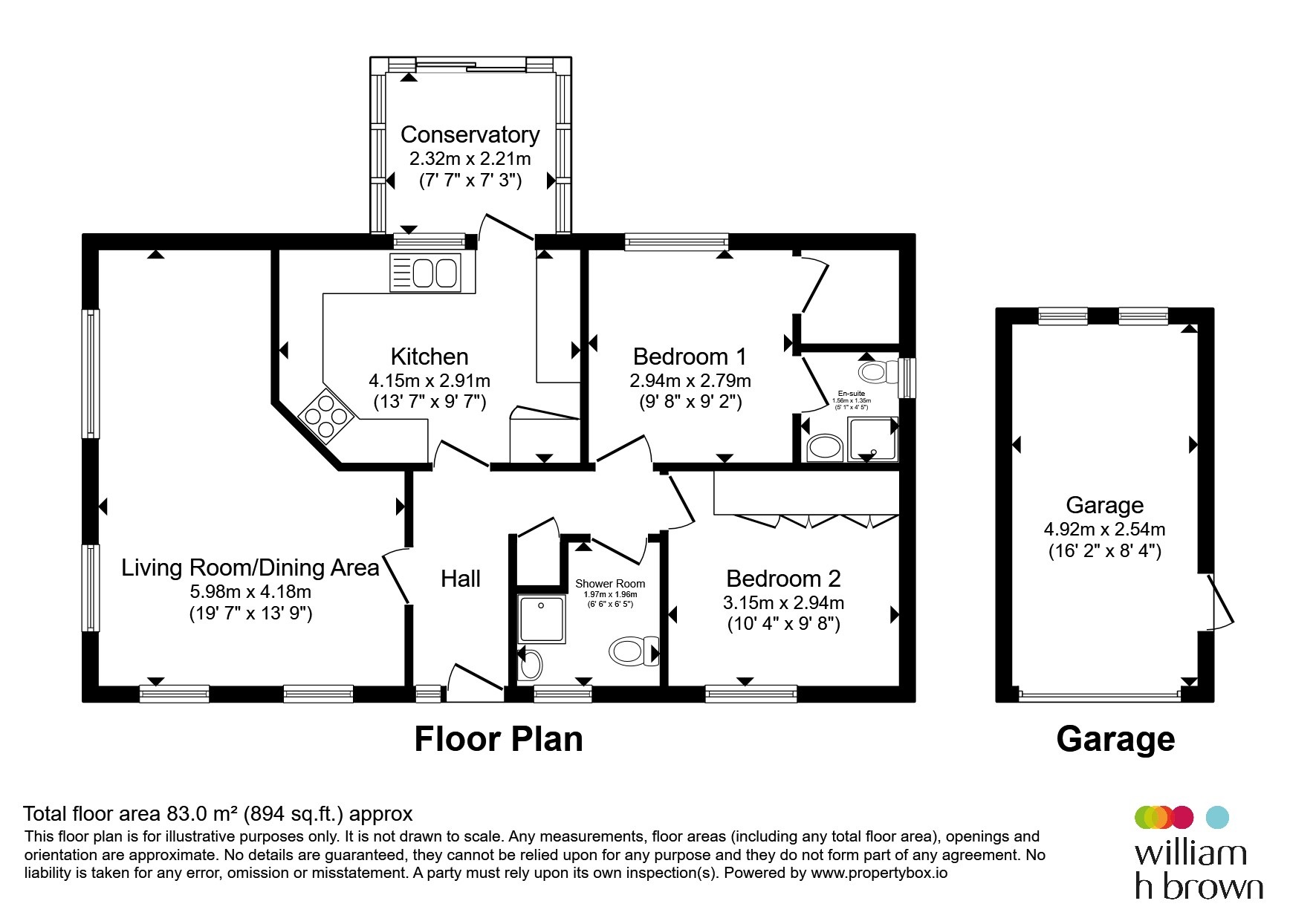 34, Kingfisher Drive, Beacon Park Home Village, Skegness floorplan