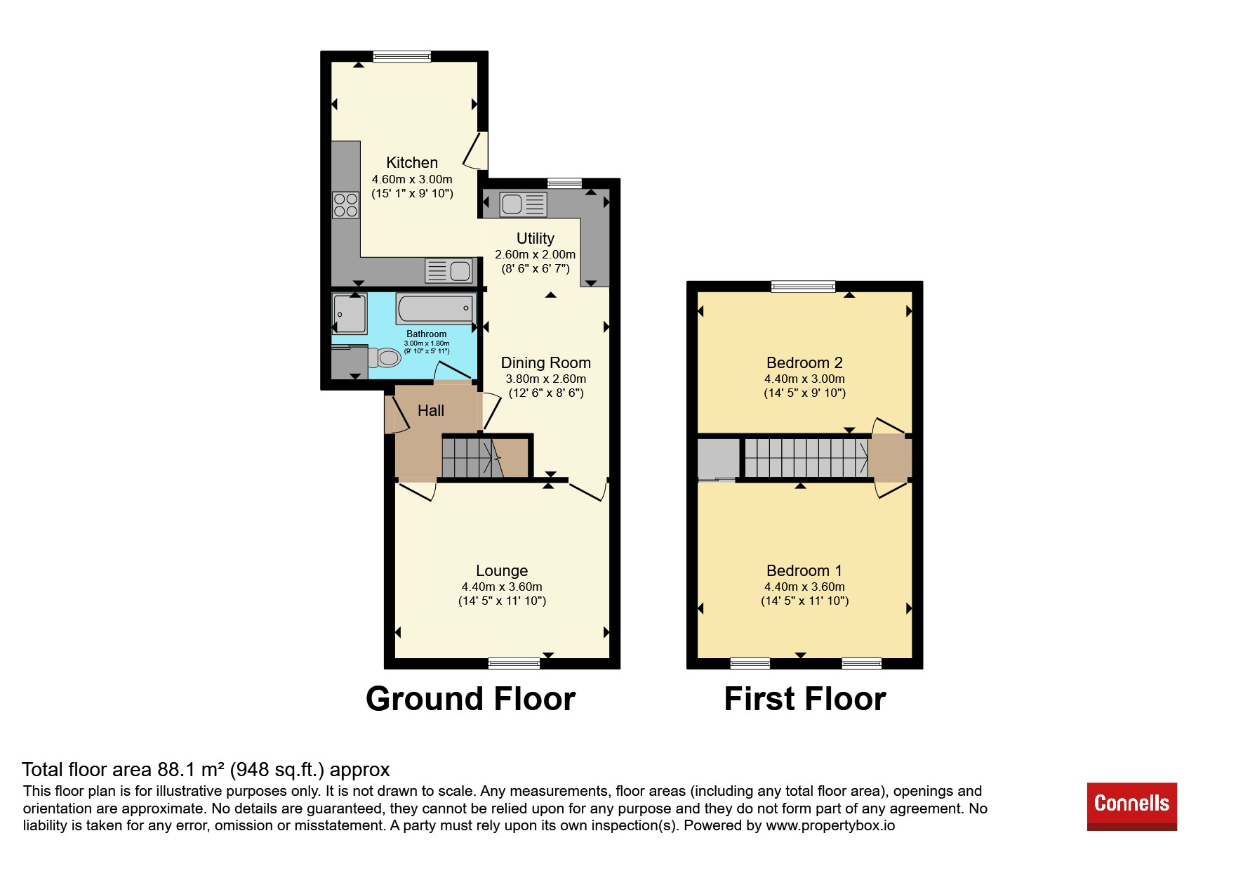 107, Macaulay Road, Luton floorplan