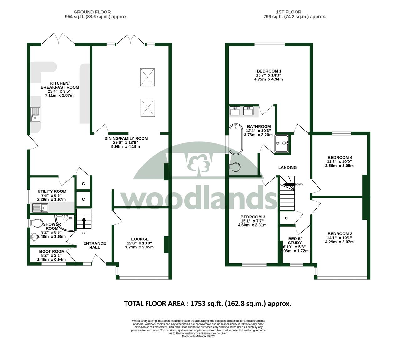 17, Matthews Street, Reigate floorplan