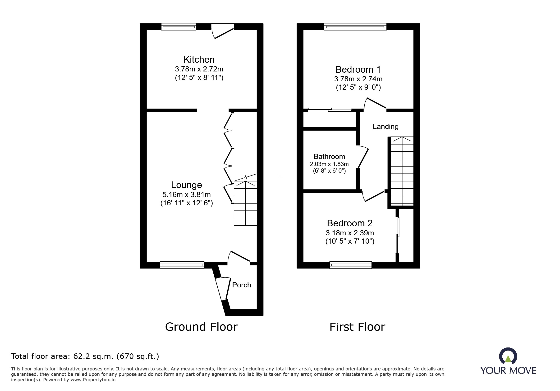 Elderwood Close, East Sussex floorplan