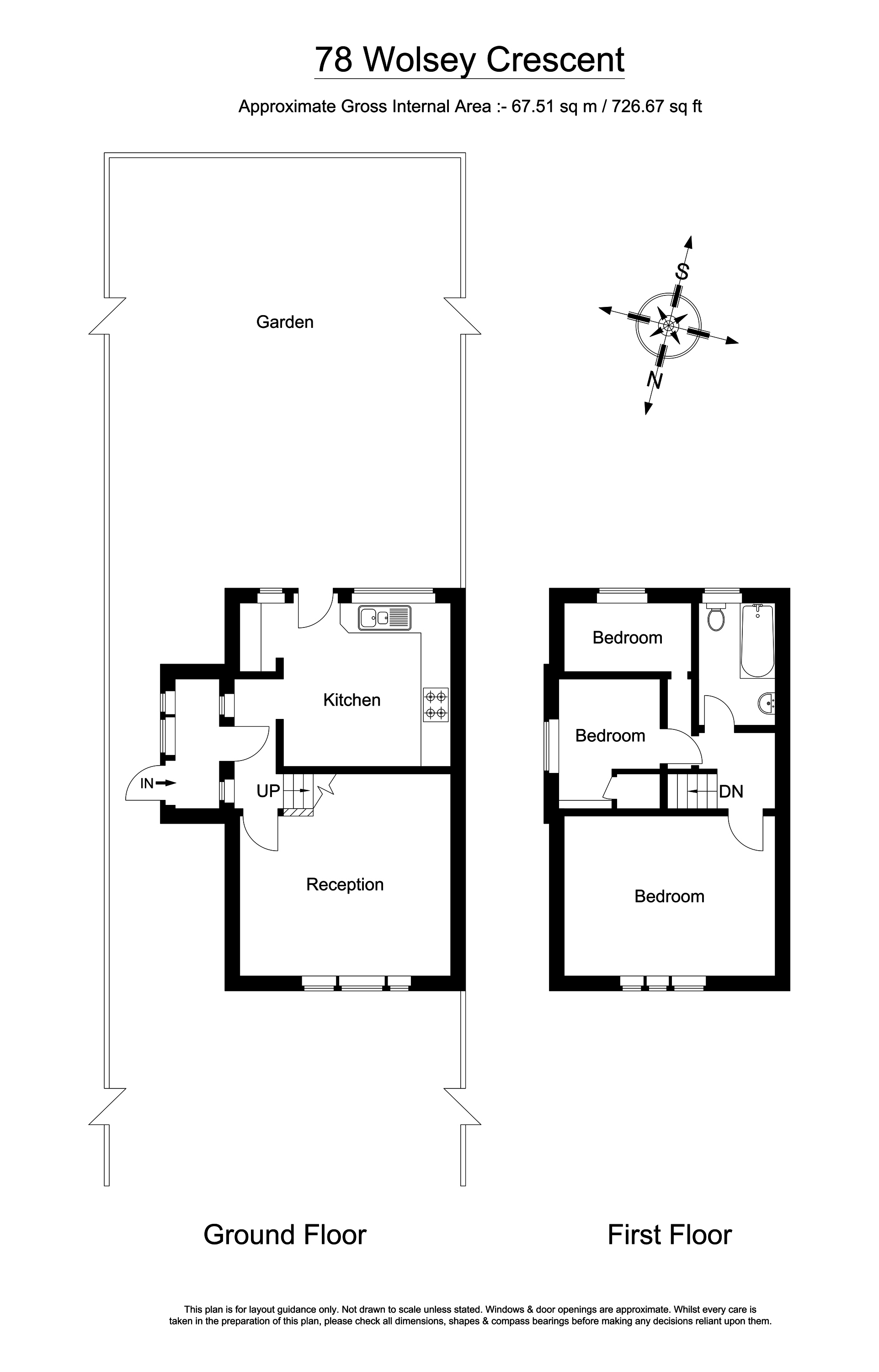 2 Bedrooms End terrace house for sale in Wolsey Crescent, New Addington, Croydon CR0