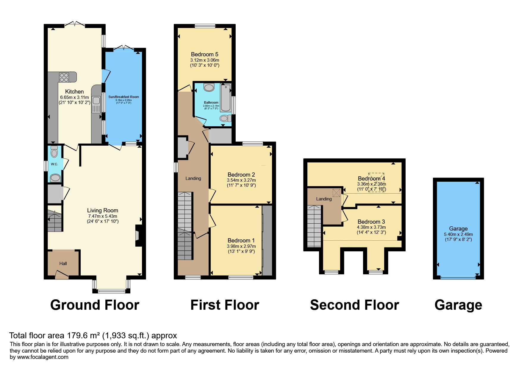 28, Abbey Road, Cambridge floorplan
