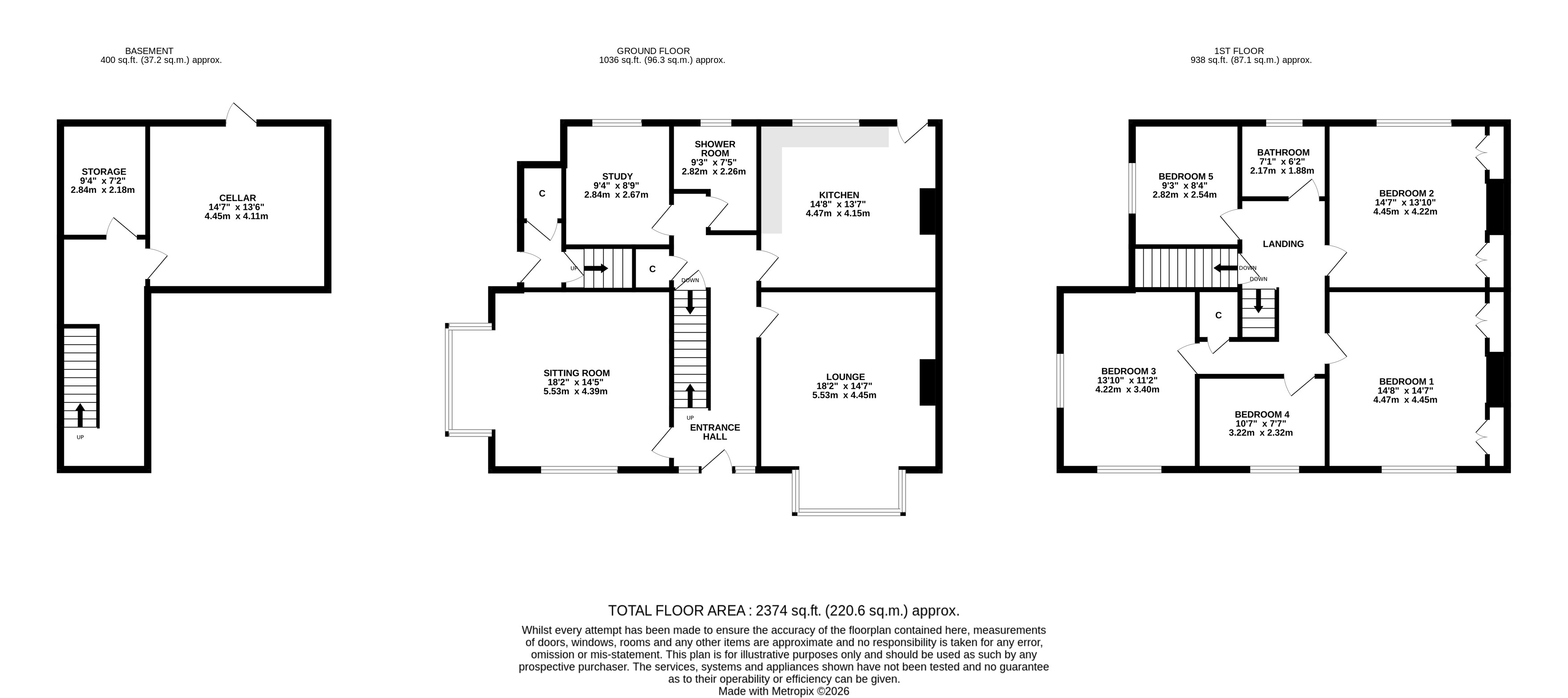 1, Oxford Avenue, Leeds floorplan