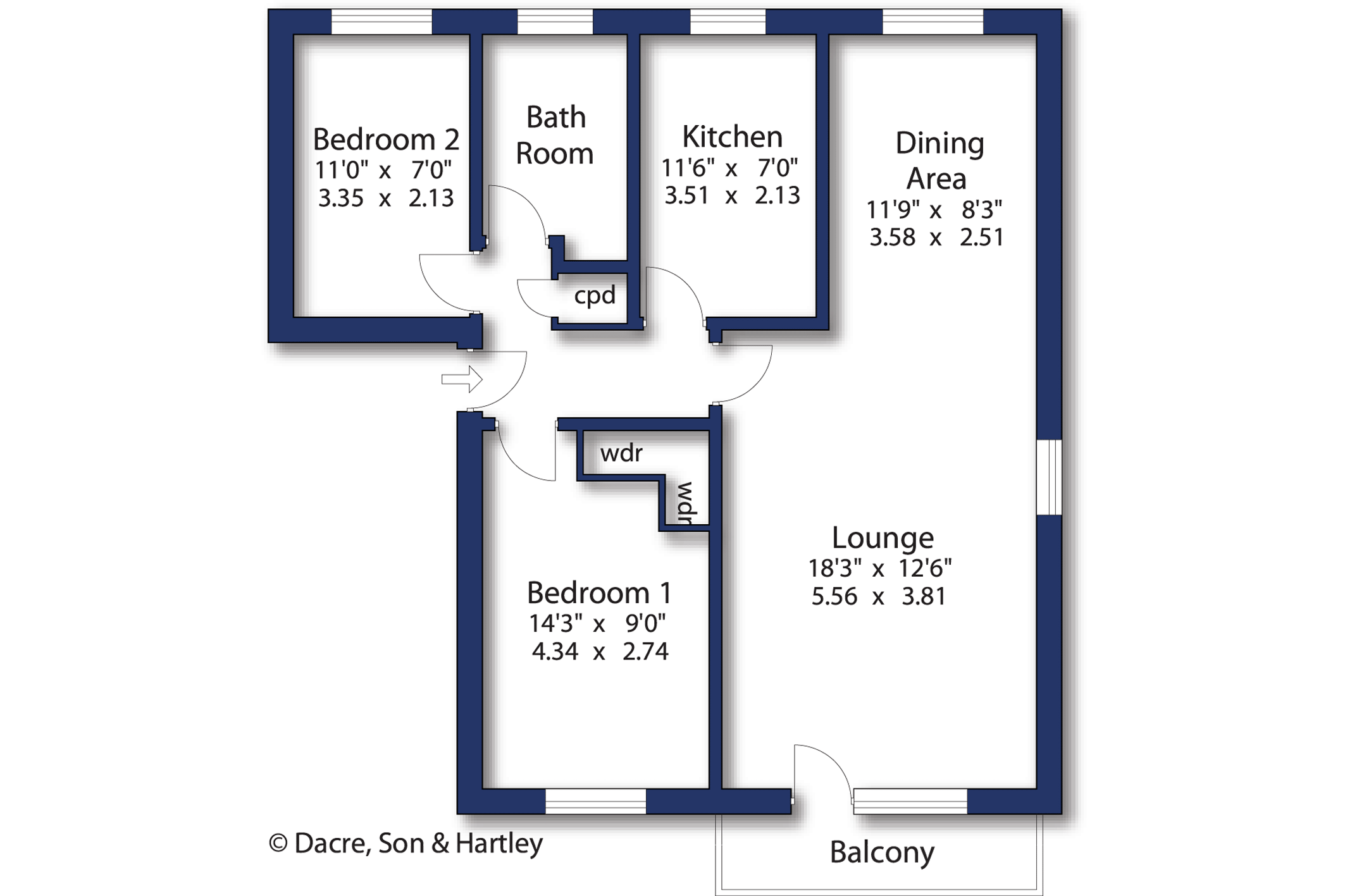 Park Road, West Yorkshire floorplan