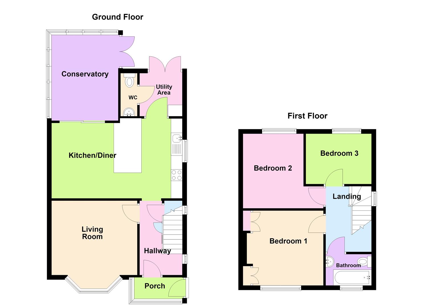 3, Hillbourne Road, Weymouth floorplan