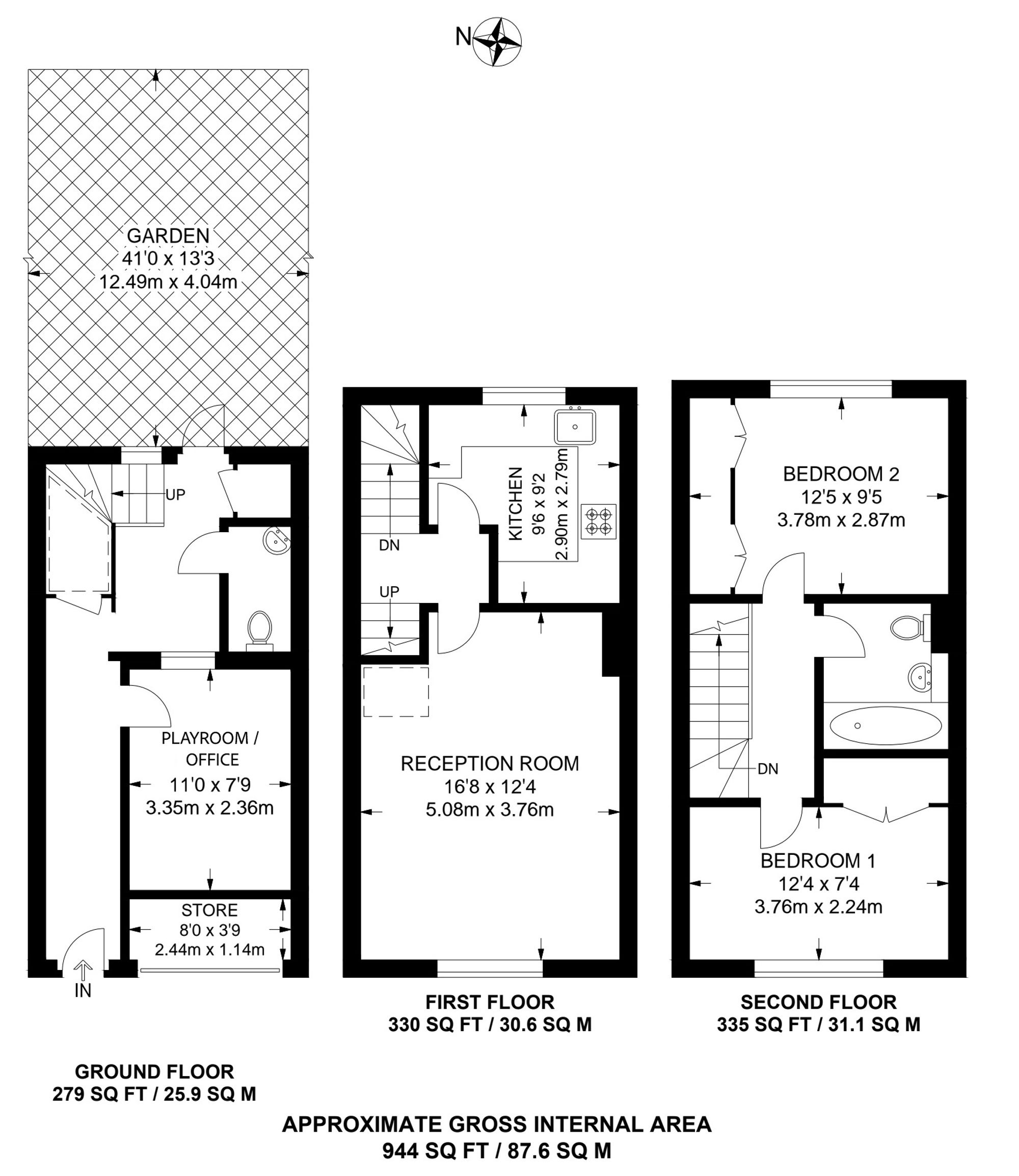 10 Vicarage Drive, Beckenham floorplan