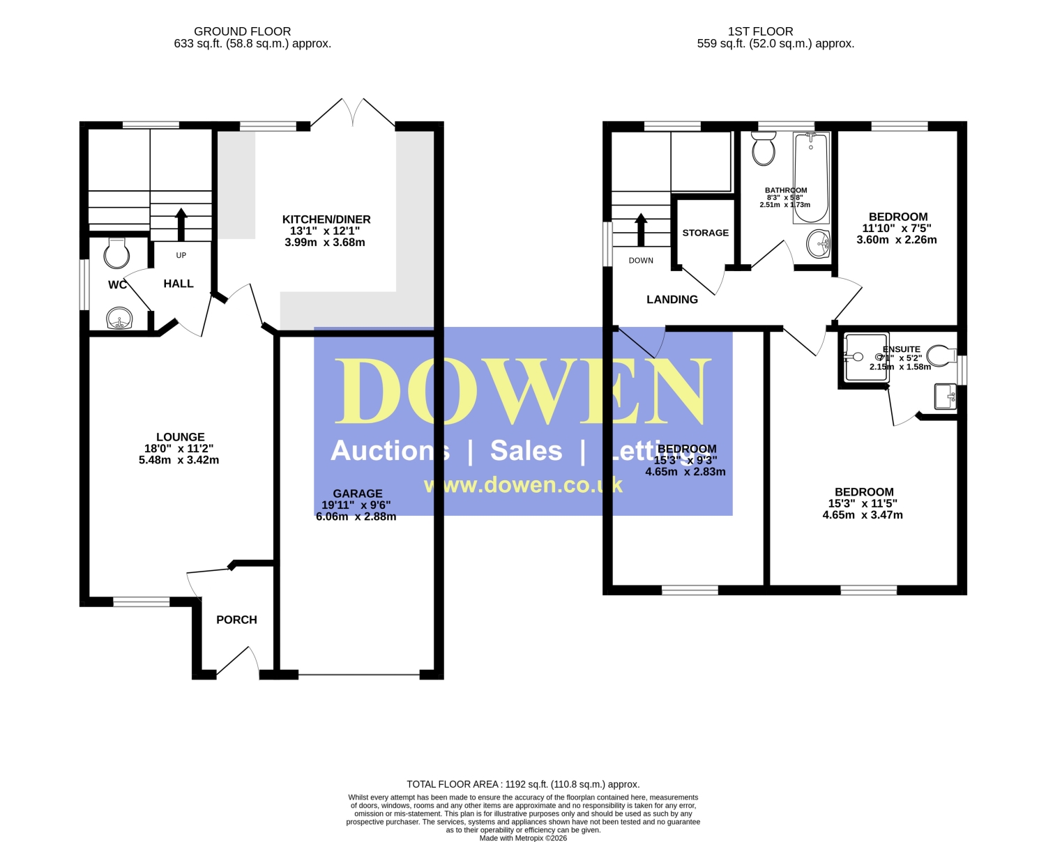25, Hastings Close, Durham floorplan