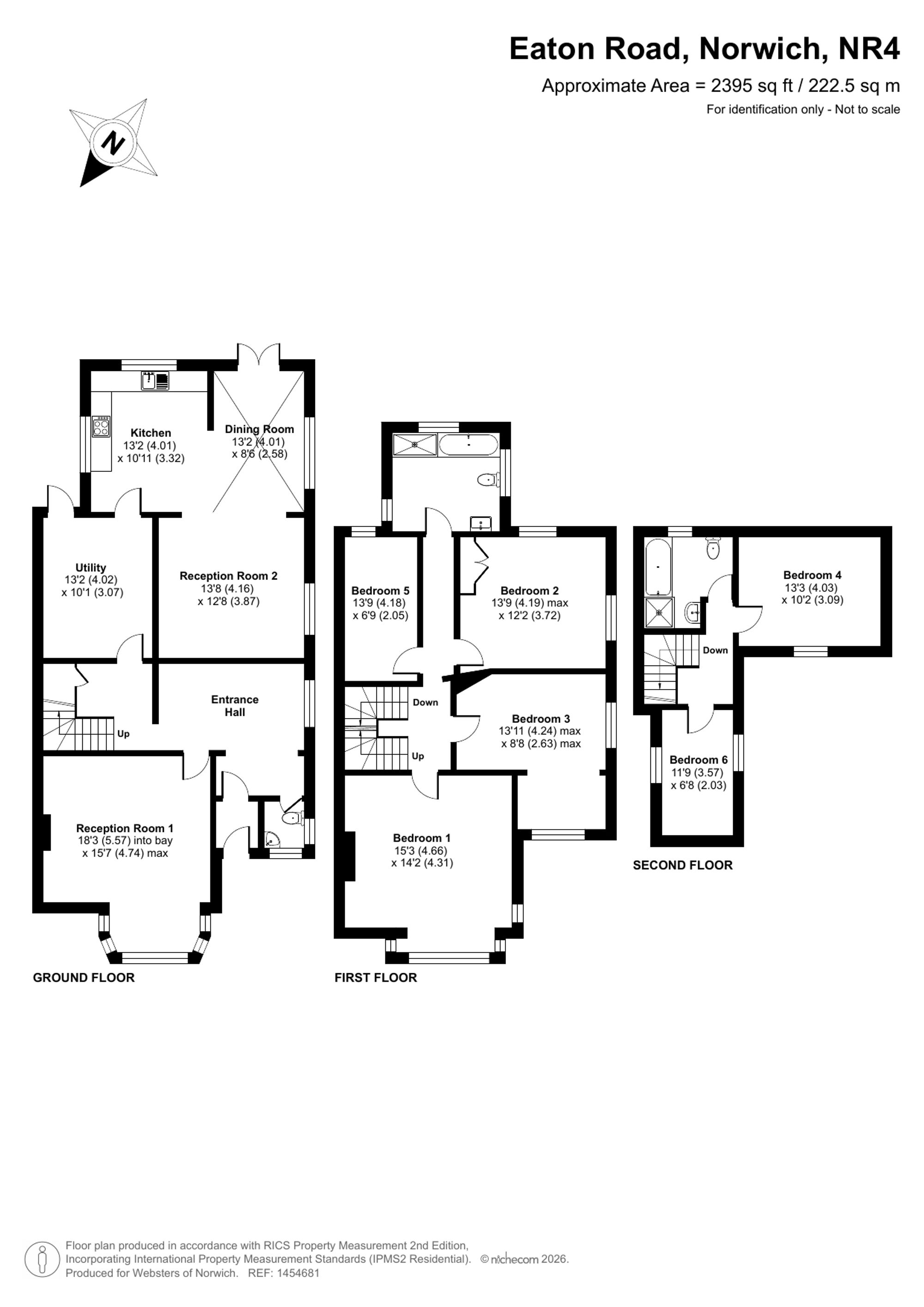 10 Eaton Road, Norwich floorplan