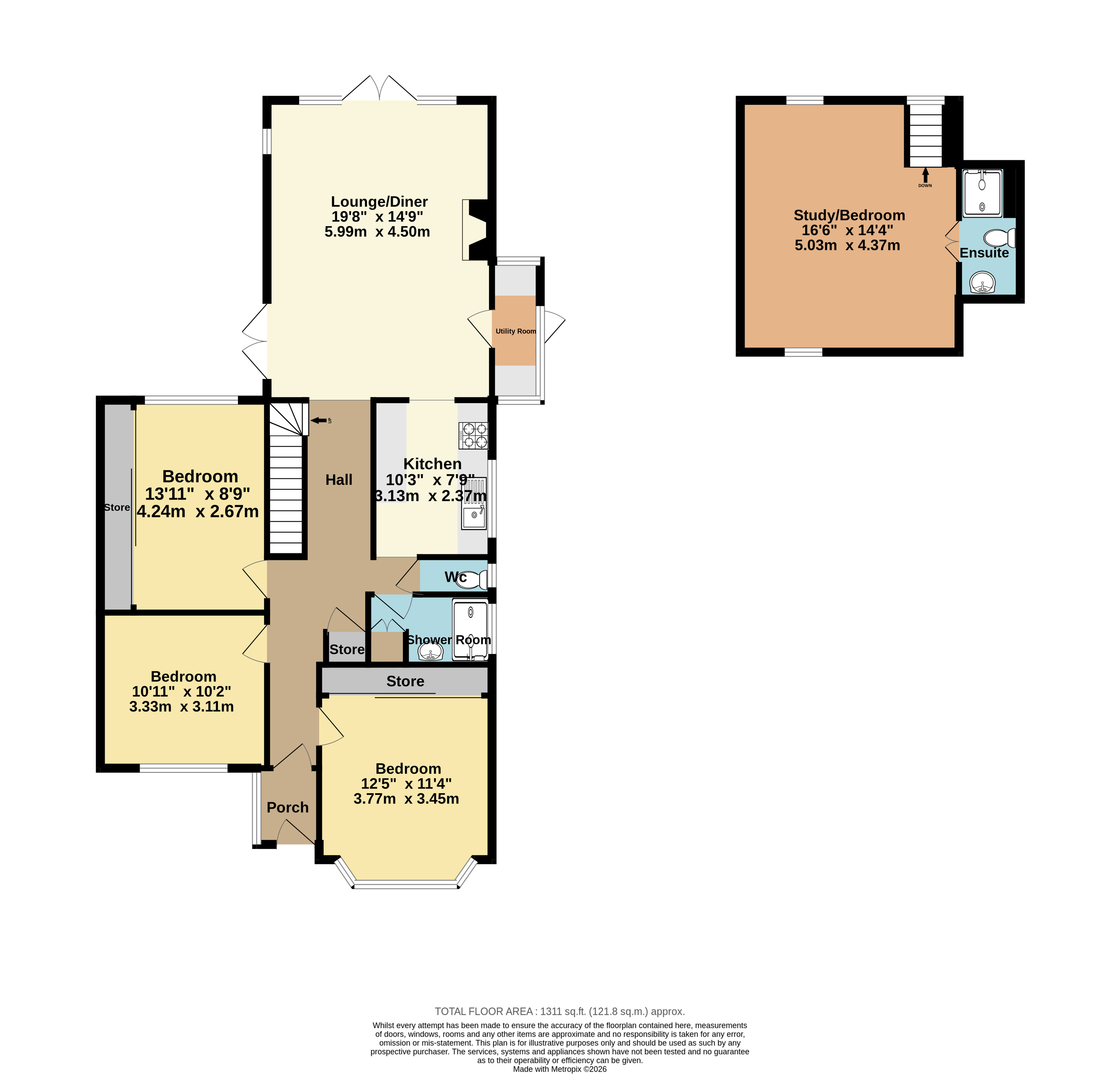 15, Sandwood Road, Kent floorplan