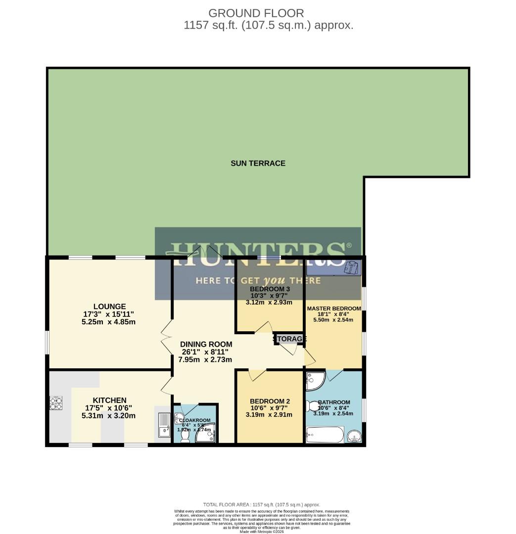 Flat 14 Long Fox Manor, 825, Bath Road, Bristol floorplan