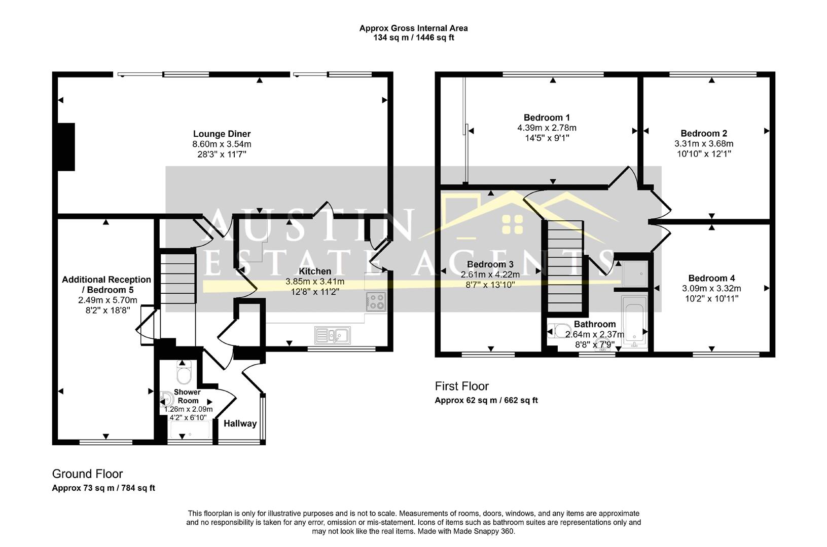 13, Viscount Road, Weymouth floorplan