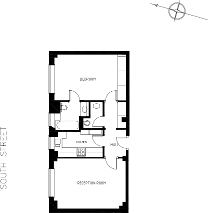 1 Bedrooms Flat to rent in Park Lane, Mayfair, London W1K