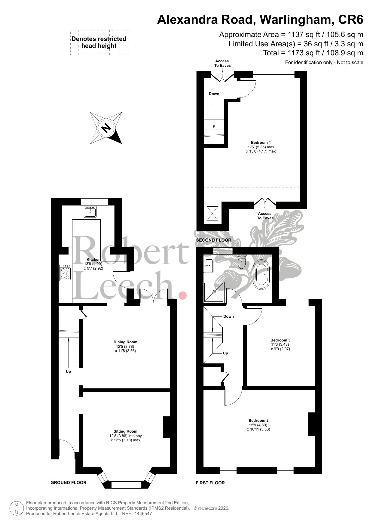 66, Alexandra Road, Warlingham floorplan