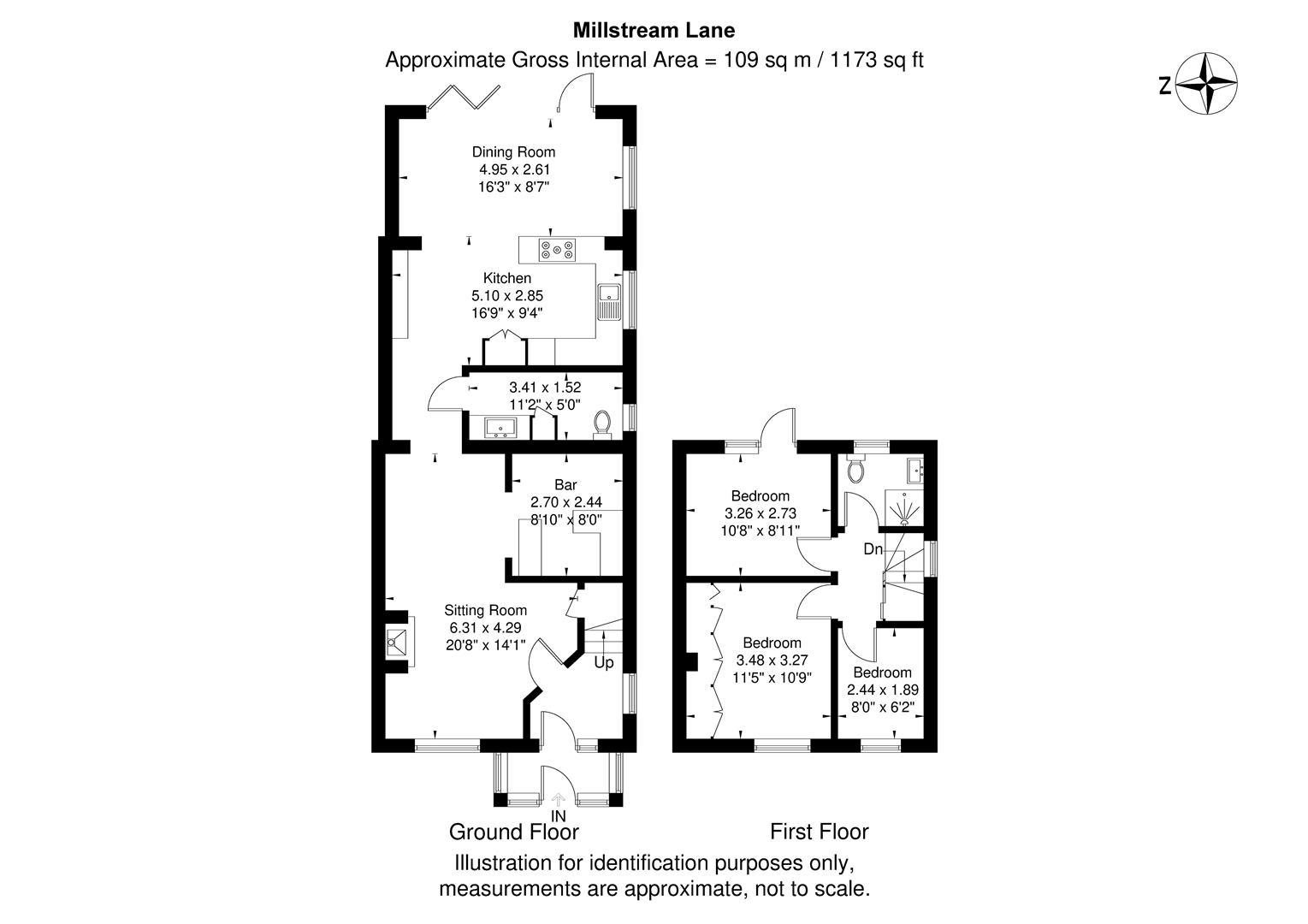 Millstream Lane, Cippenham floorplan