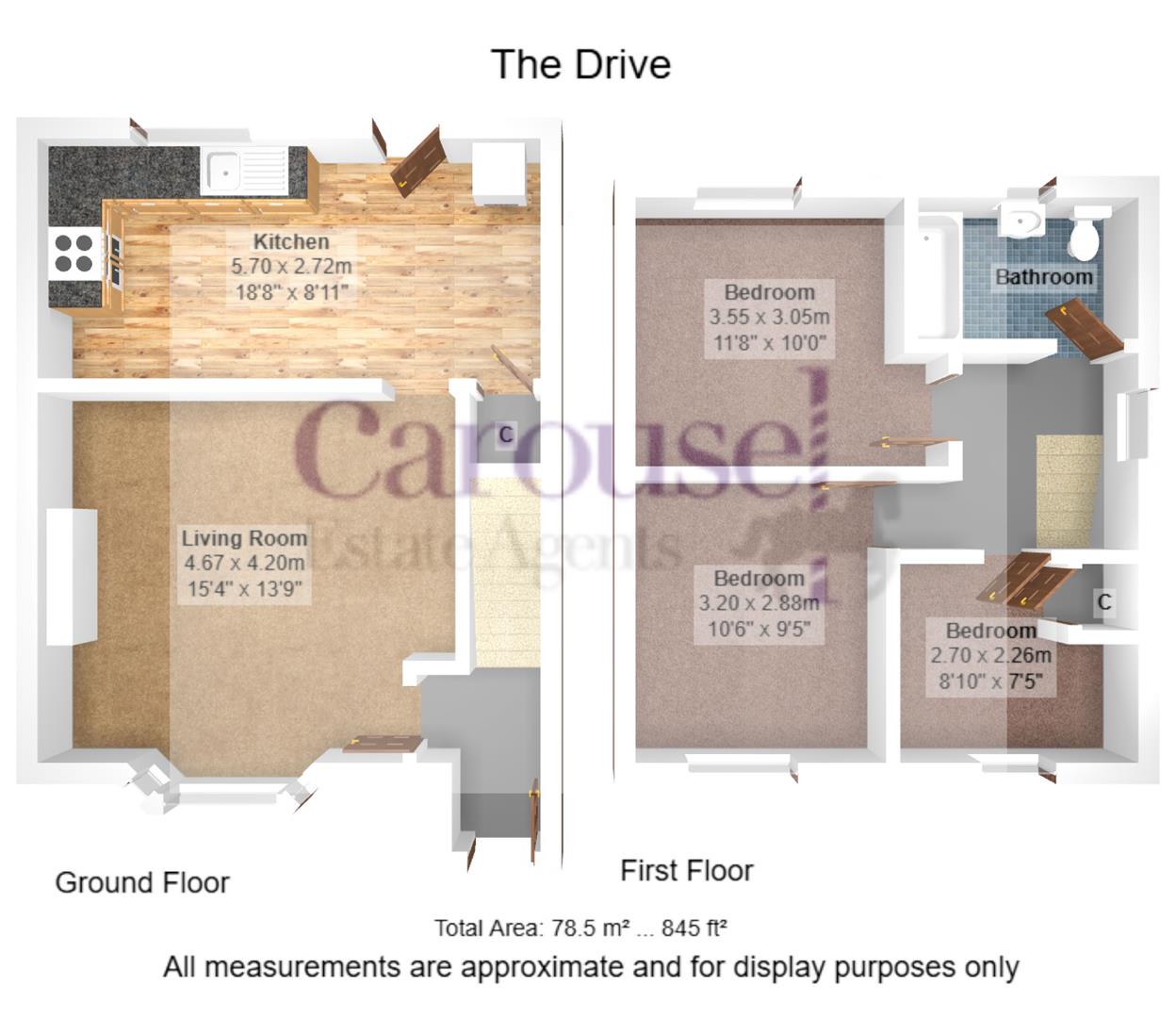 43, The Drive, Gateshead floorplan