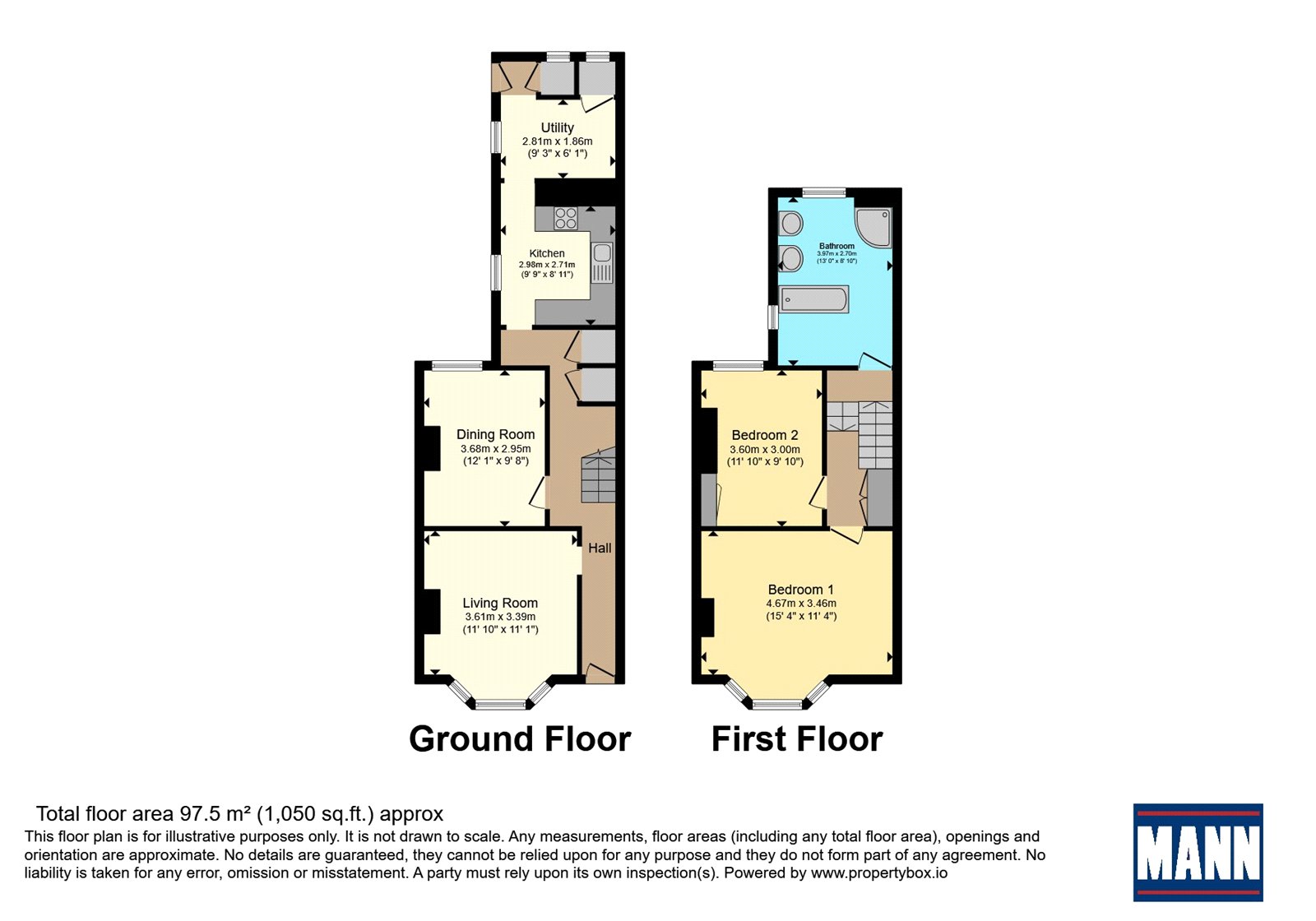 92, Invicta Road, Kent floorplan