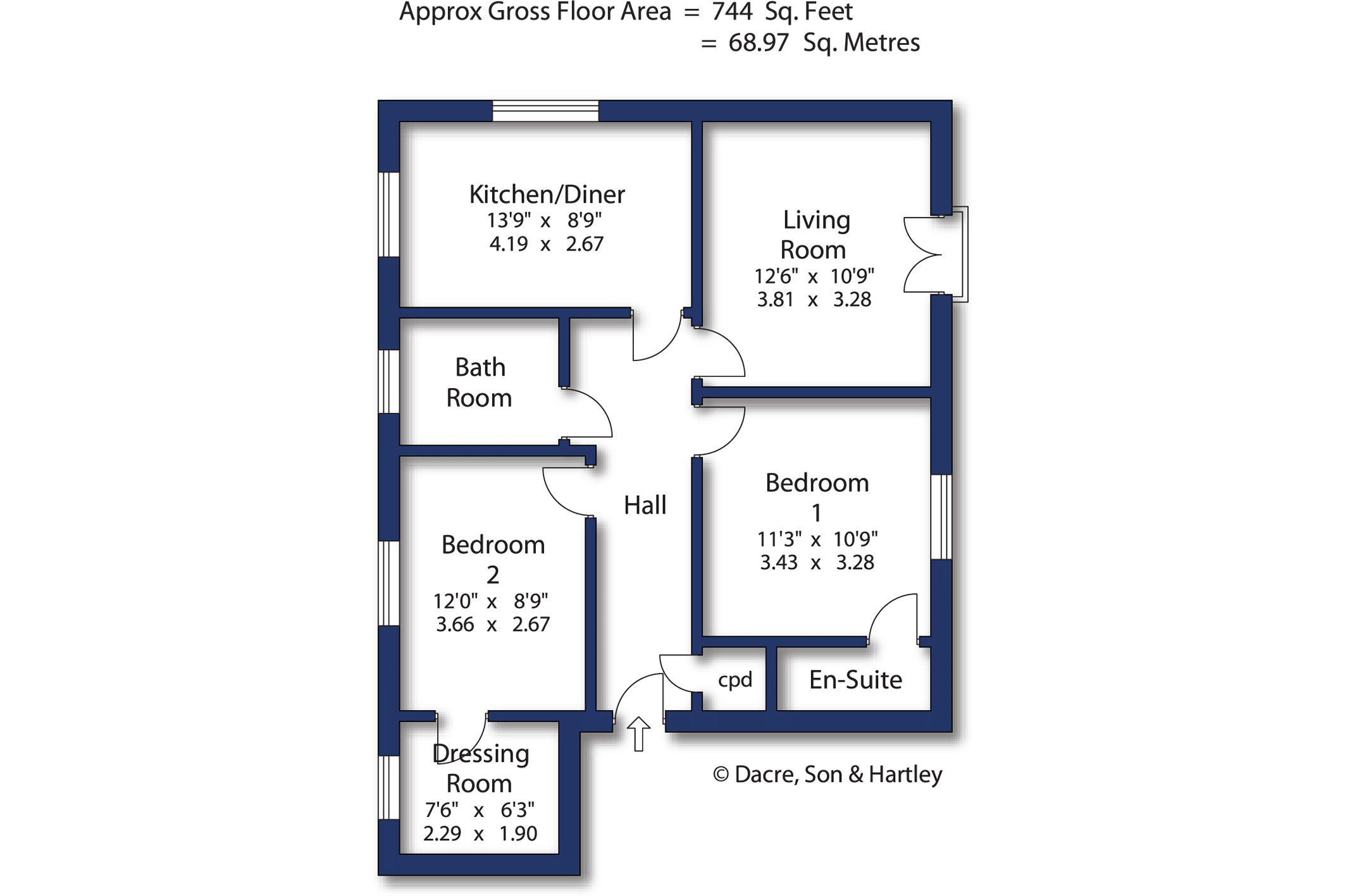 2 Bedrooms Flat for sale in Lawson Wood Court, Leeds, West Yorkshire LS6
