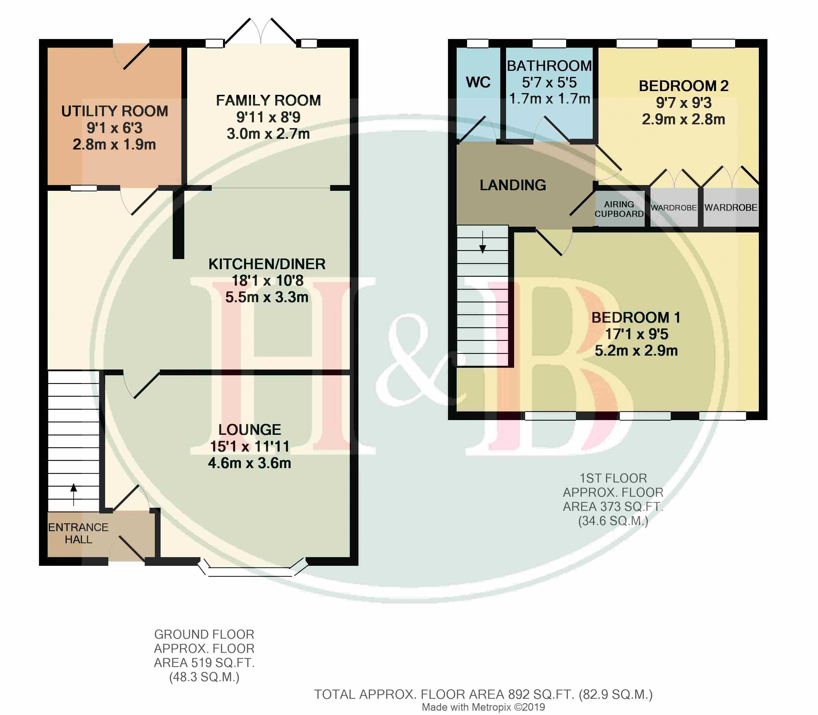 2 Bedrooms Terraced house for sale in Cooks Spinney, Harlow CM20