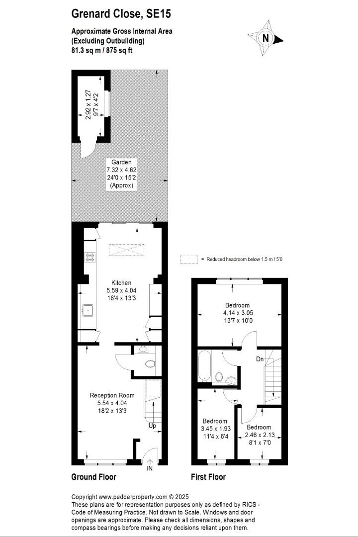 8, Grenard Close, London floorplan