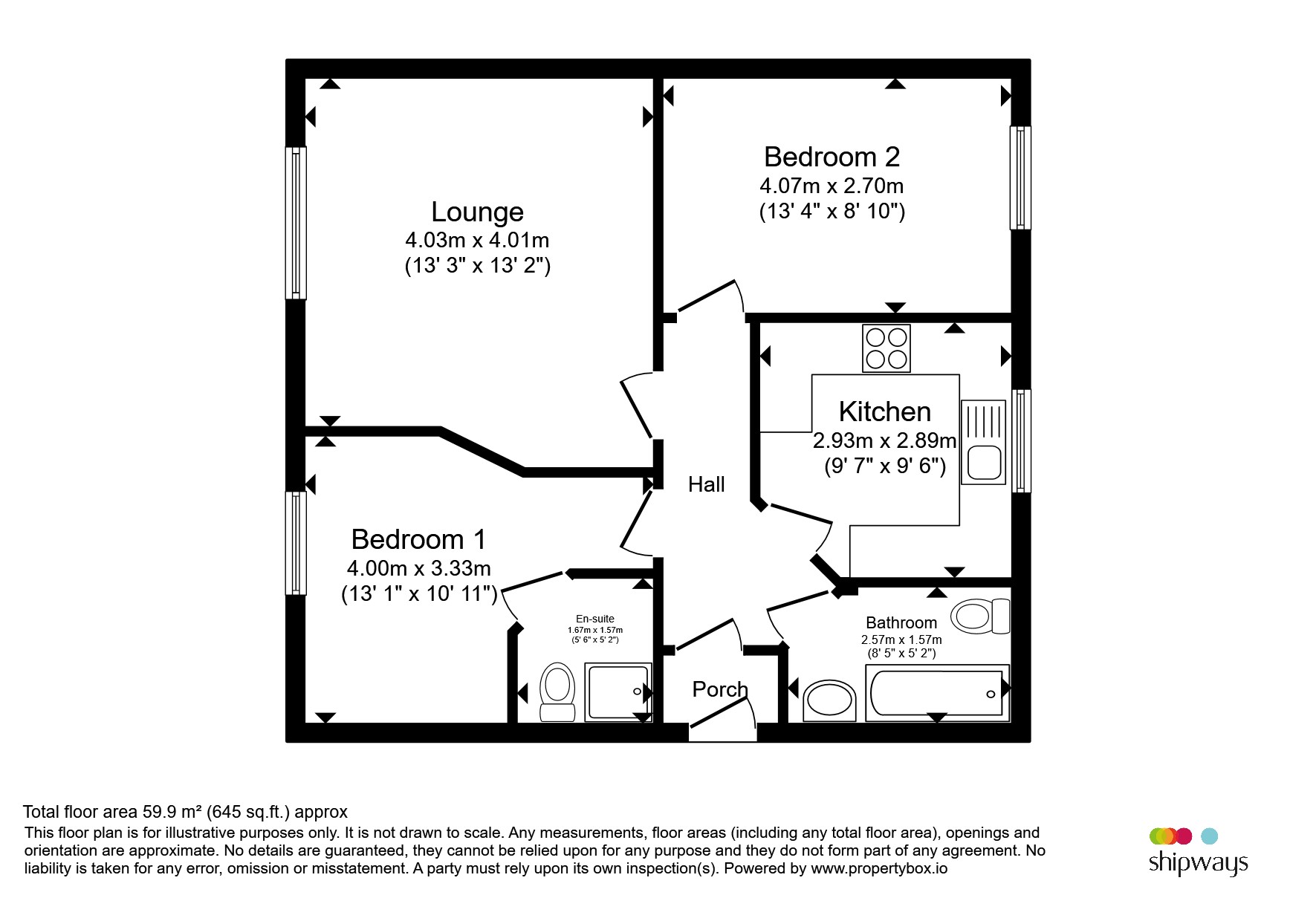 Stowe Drive, Rugby floorplan