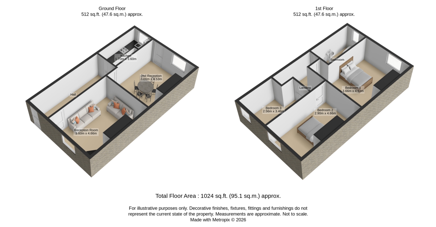 24, GOODER LANE, BRIGHOUSE floorplan