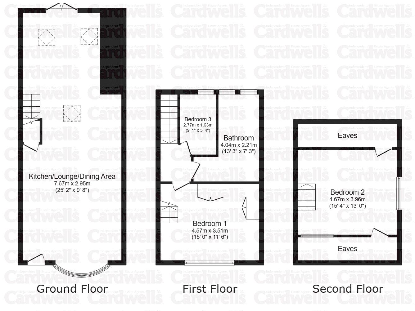 Moss Lea, Bolton floorplan