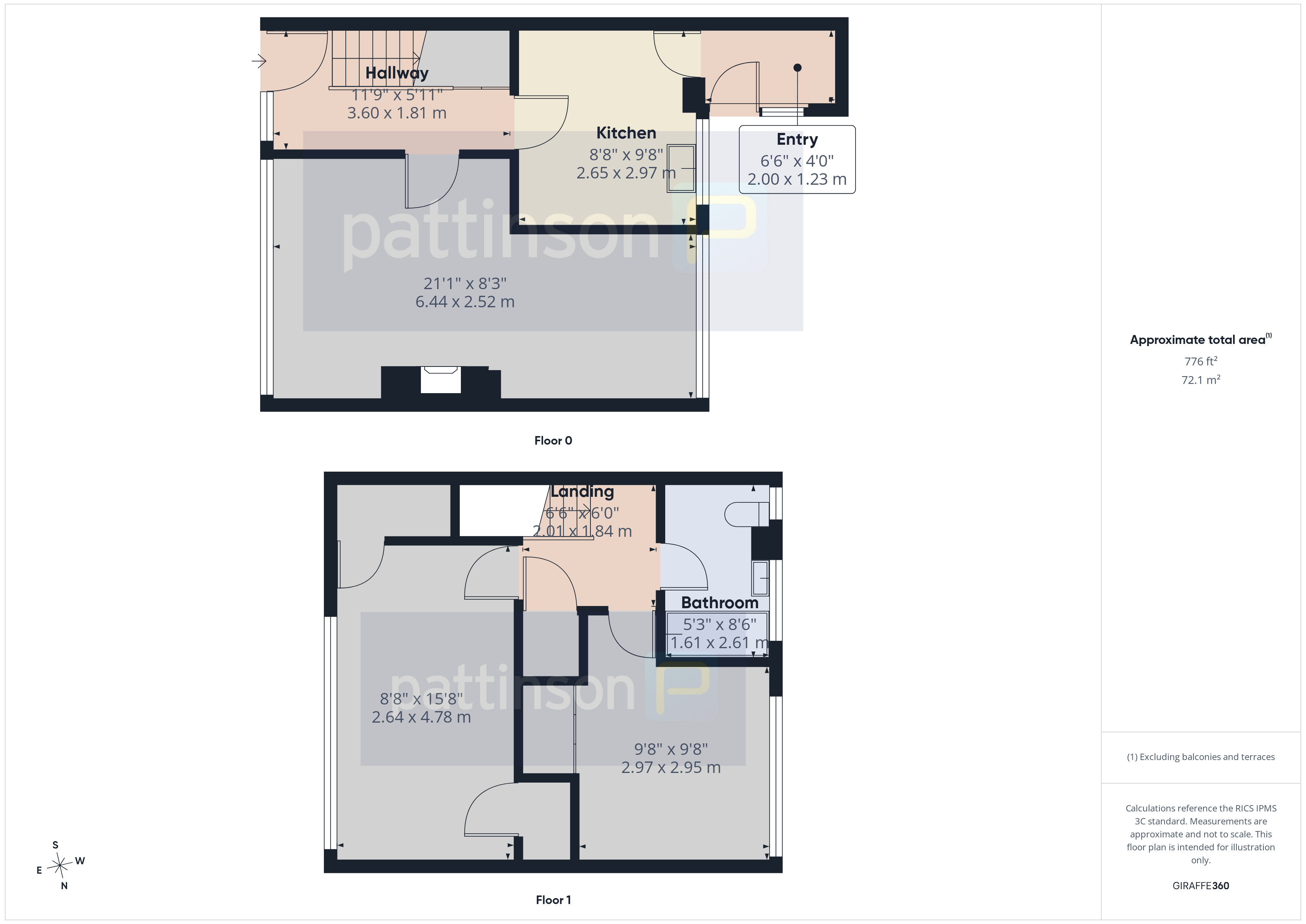 94, Castledene Road, Consett floorplan