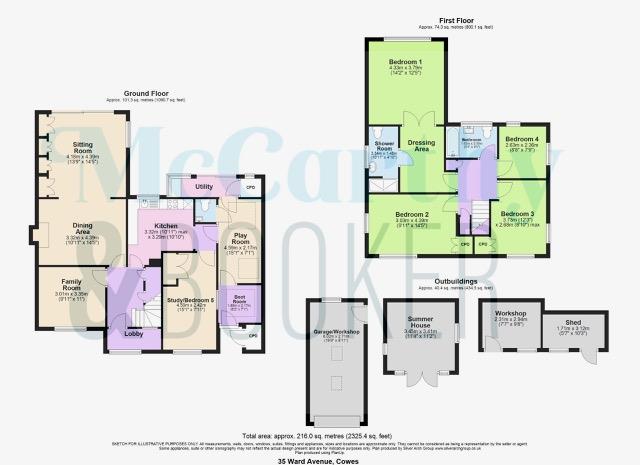 35, Ward Avenue, Cowes floorplan