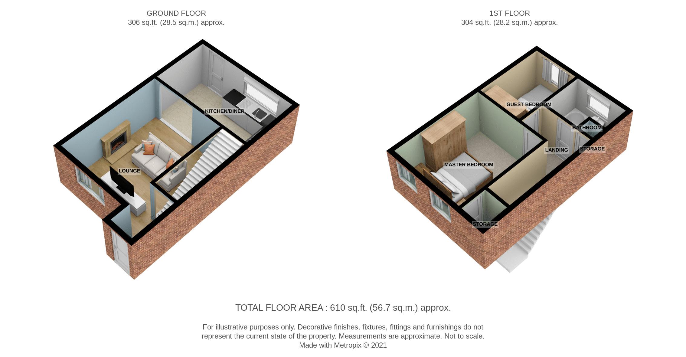 Keats Close, Earl Shilton, Leicester LE9, 2 bedroom terraced house for