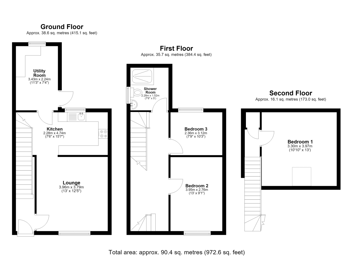 285, Shipbourne Road, Tonbridge floorplan