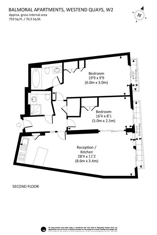 2 Bedrooms Flat to rent in Praed Street, London W2