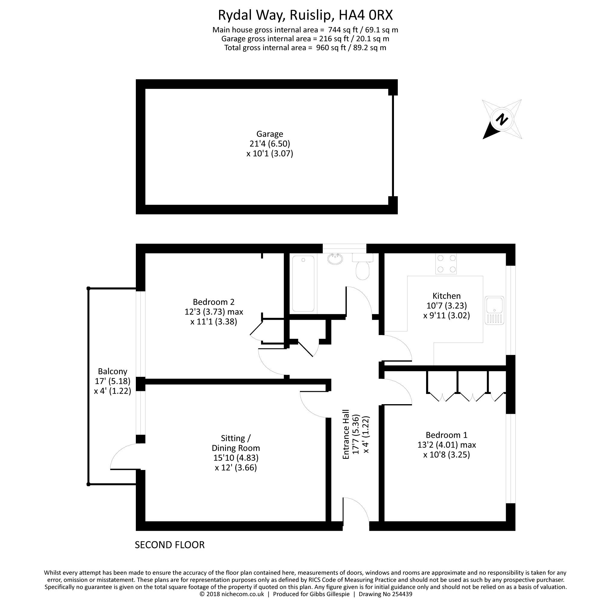 2 Bedrooms Maisonette to rent in Rydal Way, South Ruislip HA4