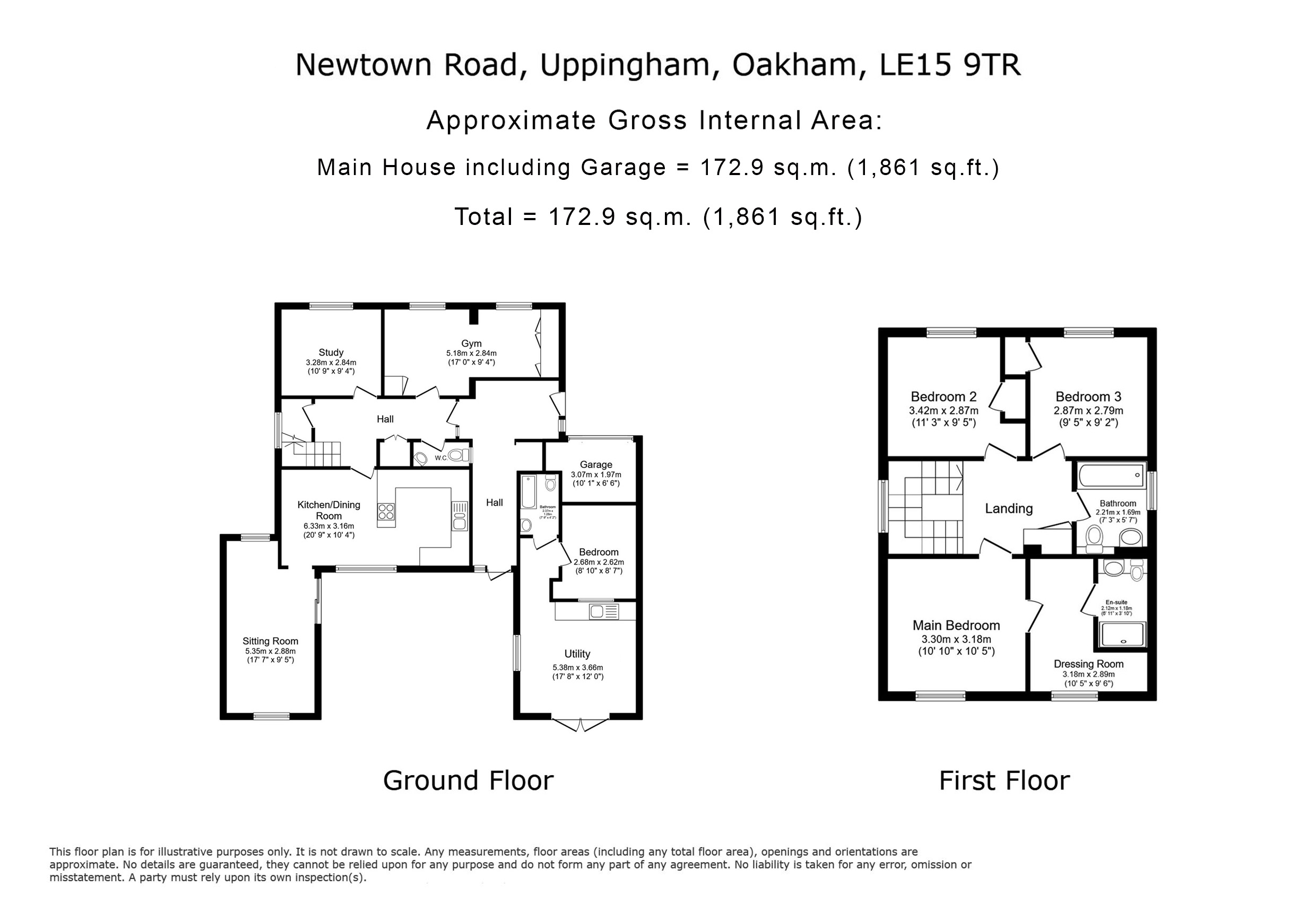7, Newtown Road, Oakham floorplan