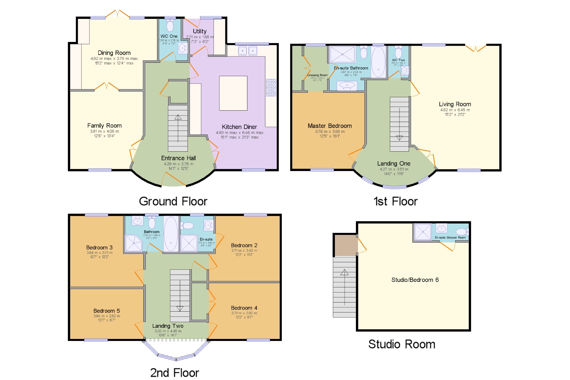 6 Bedrooms Detached house for sale in Beaulieu Park, Chelmsford, Essex CM1