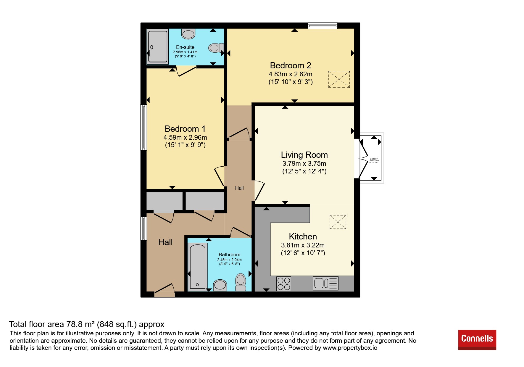 26, Blackberry Drive, Haywards Heath floorplan
