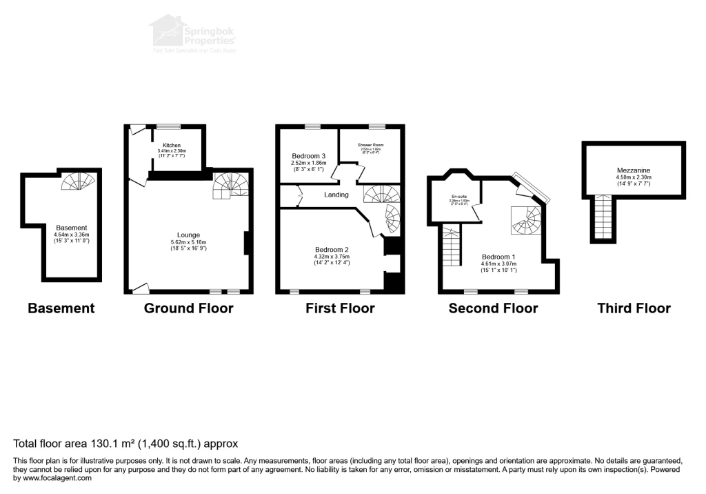 2, Castlegate, Cockermouth floorplan