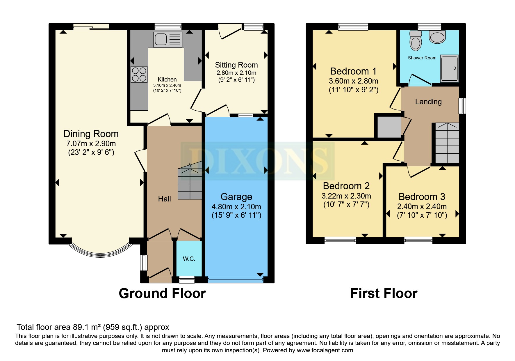 Pineview, Birmingham, West Midlands, B31 floorplan