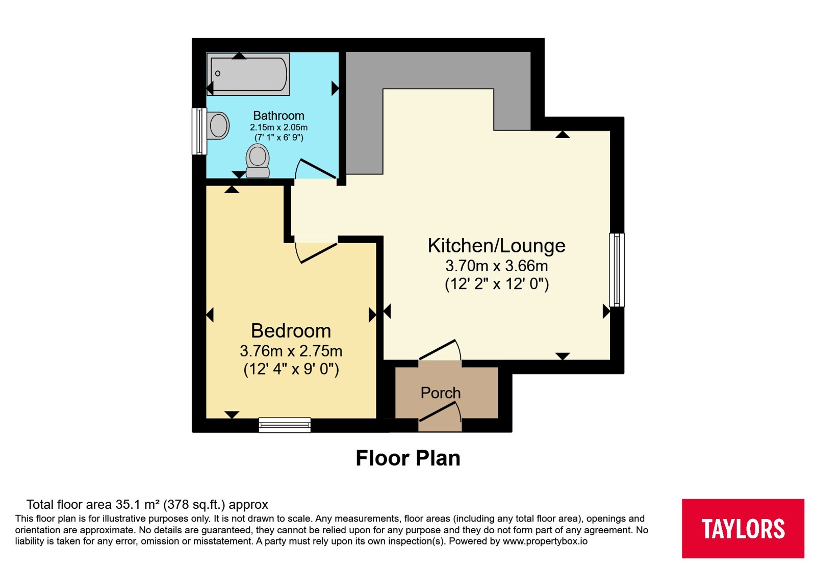 84A,, Cranleigh Court Road, Bristol floorplan