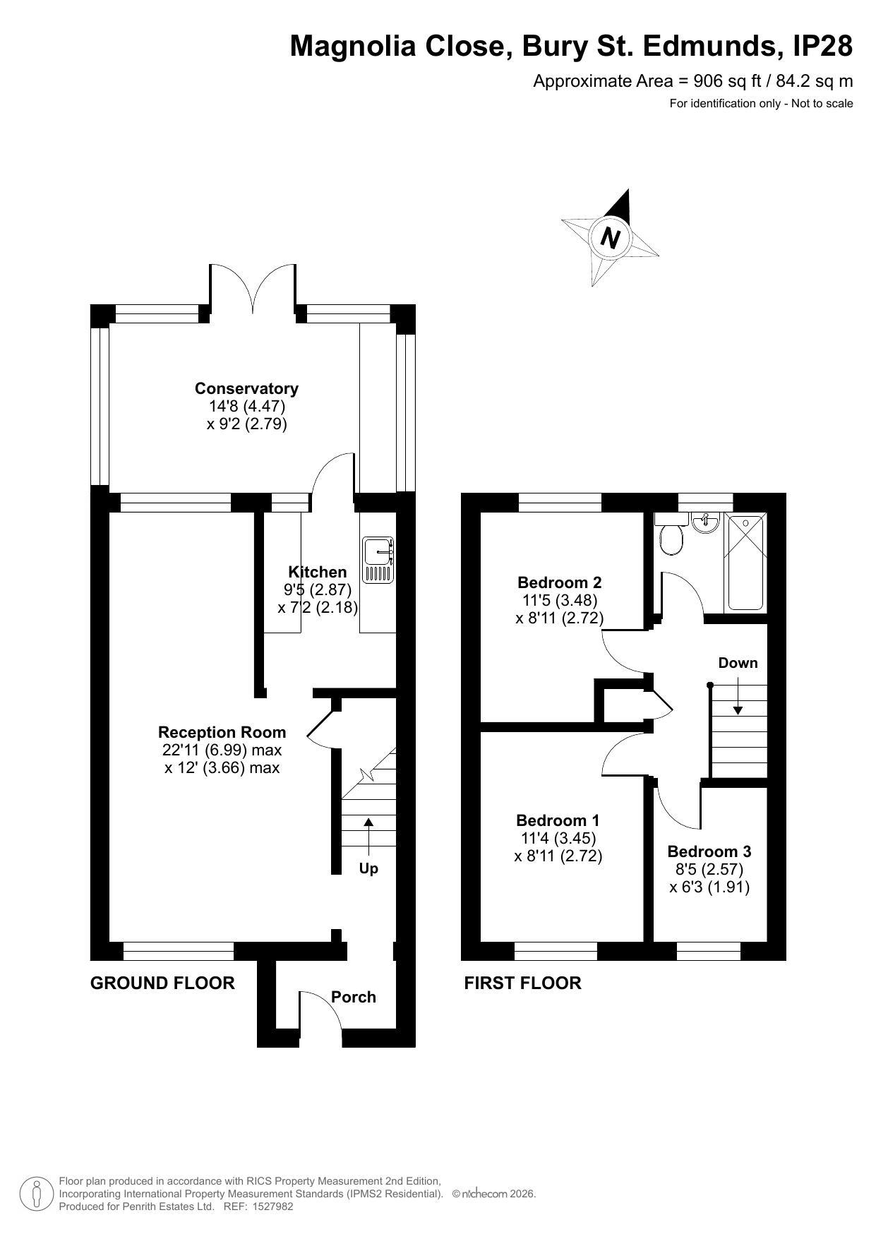 Magnolia Close, Bury St Edmunds floorplan