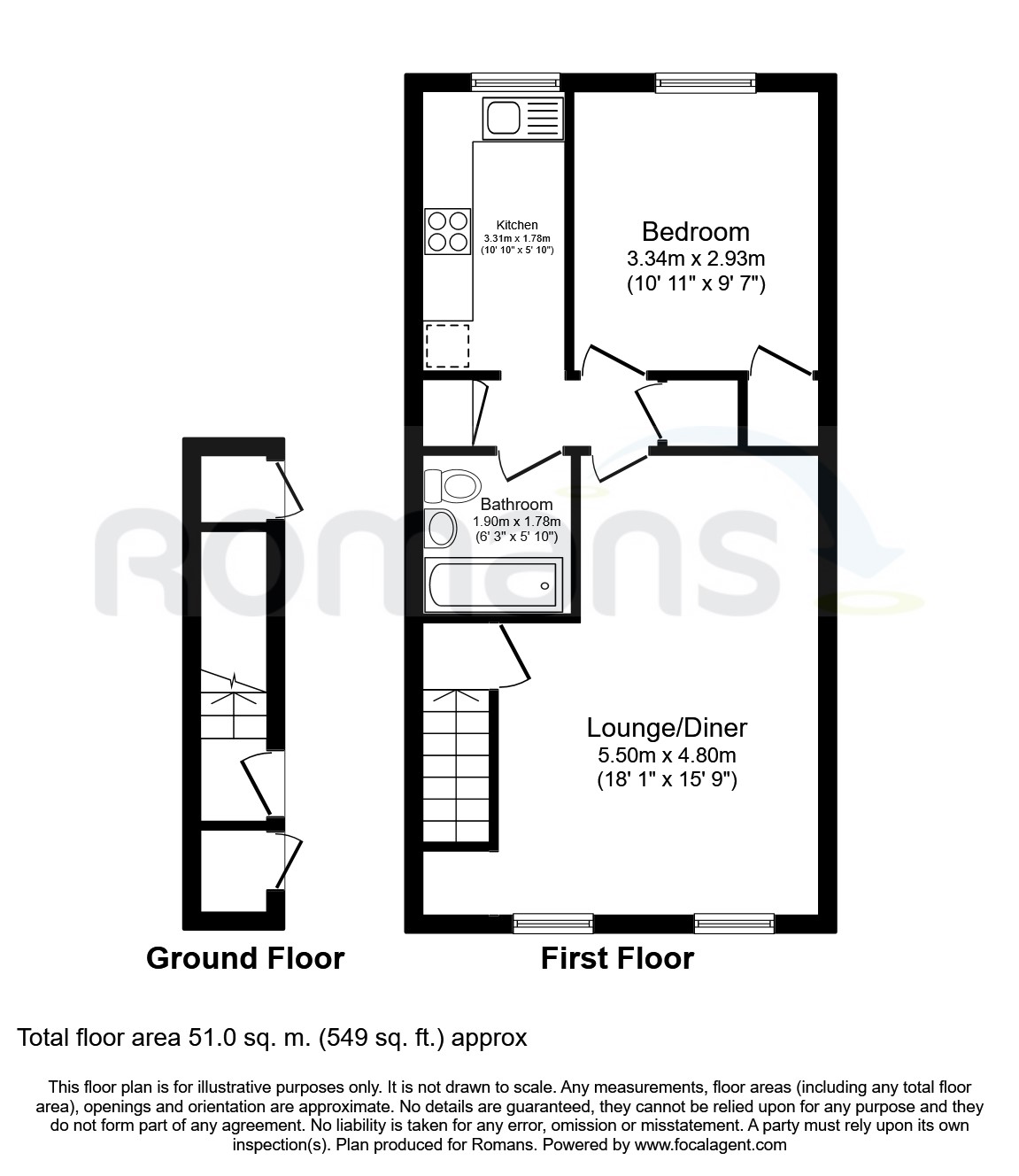31, Hogarth Close, Hampshire floorplan