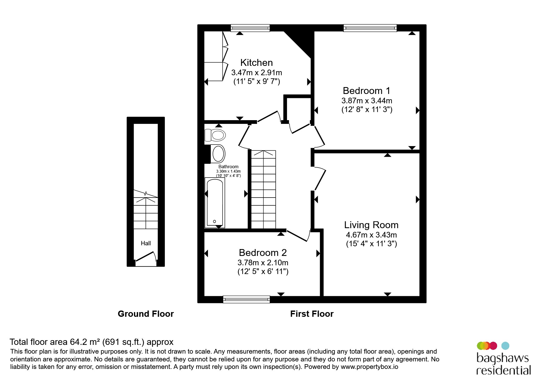 17, Metcalfe Close, Derby floorplan
