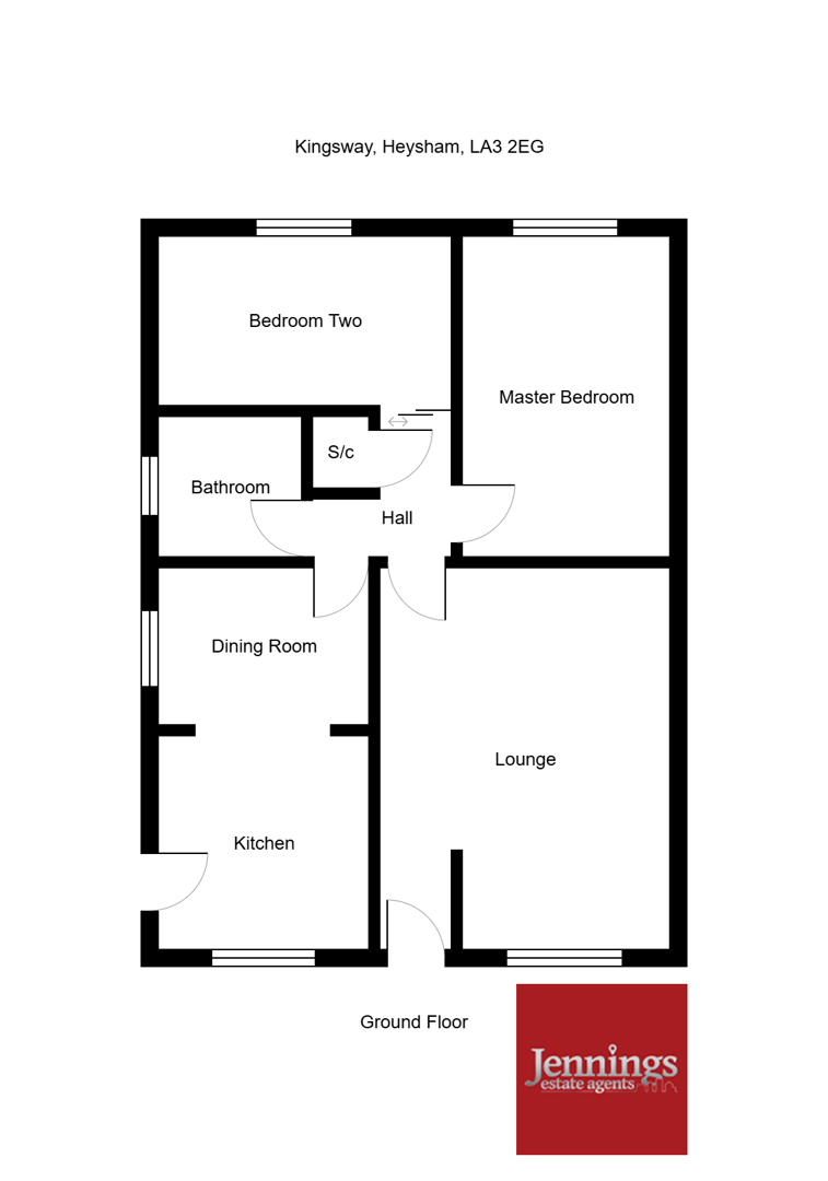 162, Kingsway, Morecambe floorplan