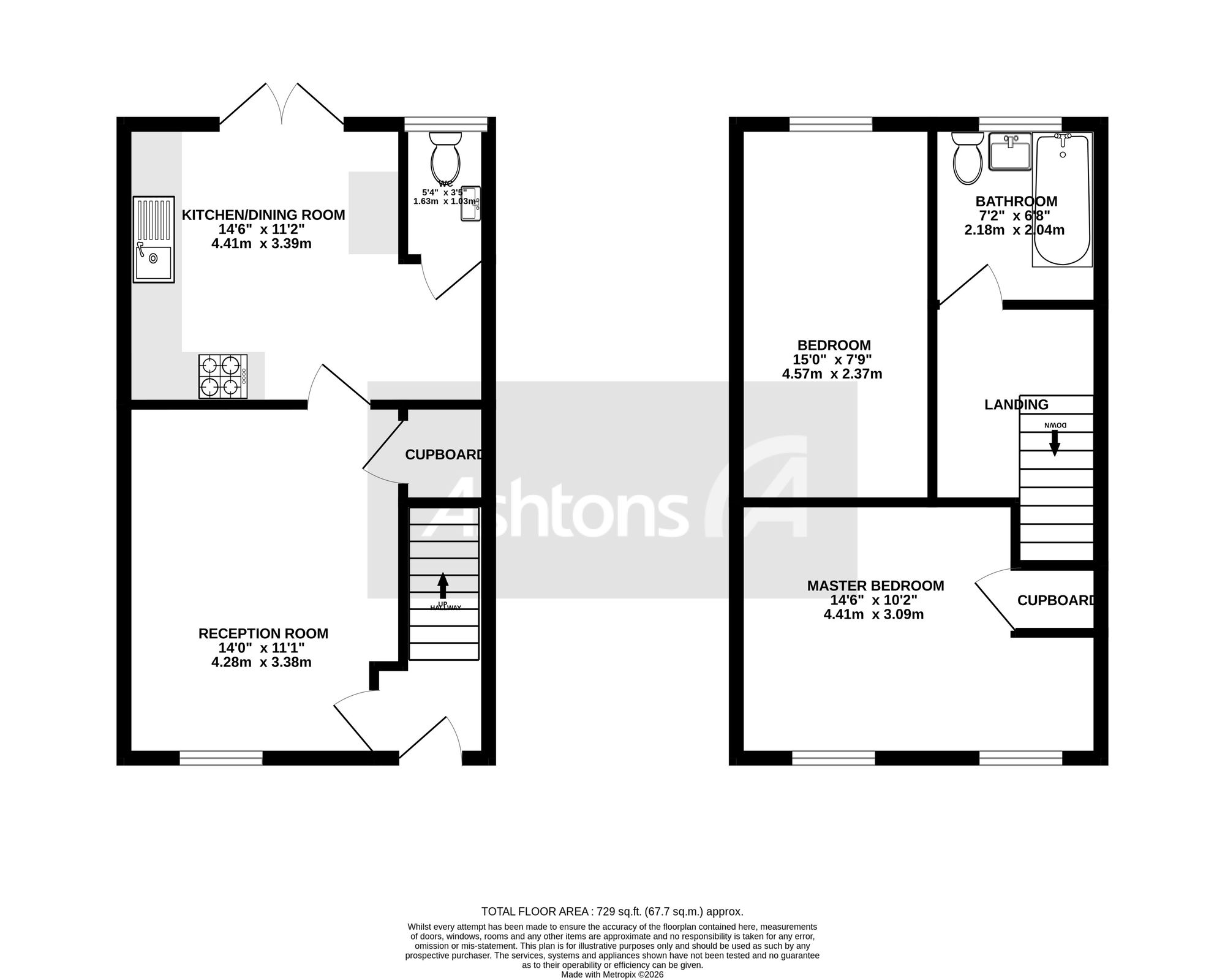 21 Bridgewater Close, St. Helens floorplan
