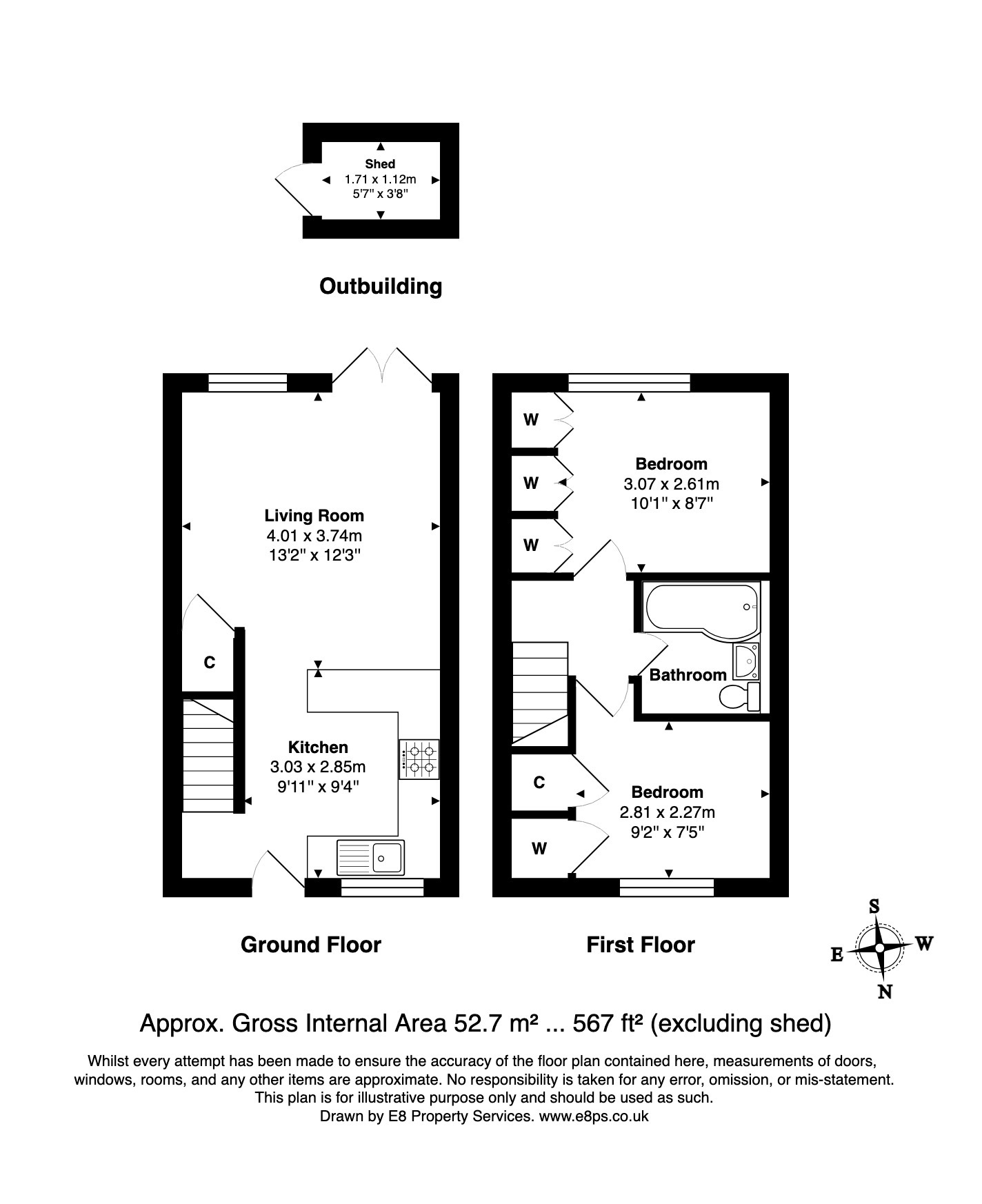 52, Ormond Road, Oxfordshire, United Kingdom floorplan