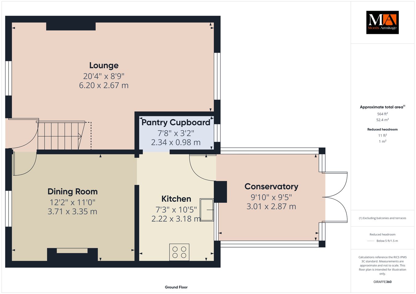 Rallingham Hall Cottages, Mumbys Drove, Wisbech floorplan