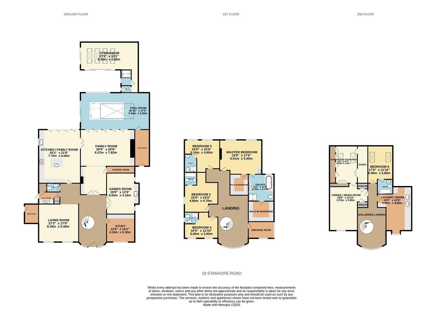 19, Stanhope Road, Altrincham floorplan