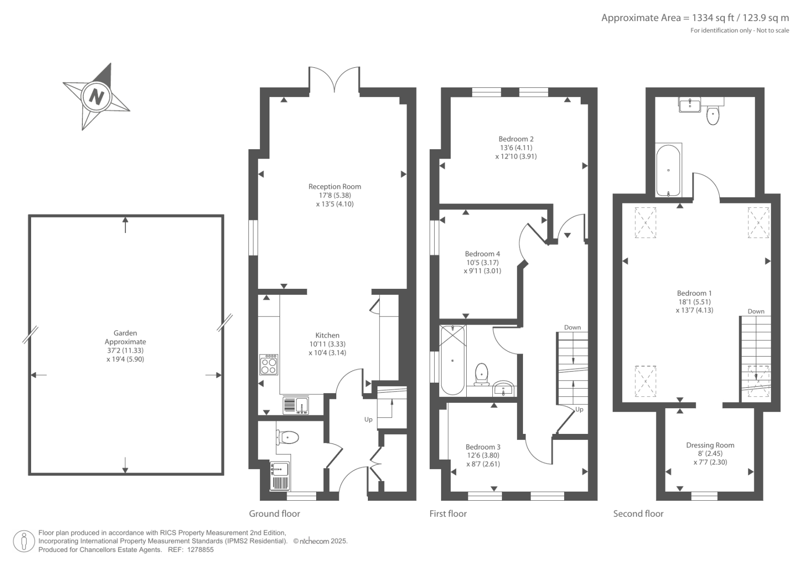 11, Acre End Close, Witney floorplan