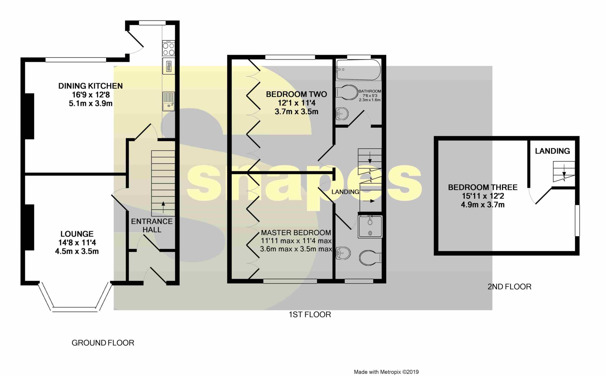 3 Bedrooms Semi-detached house for sale in Bellfield Avenue, Cheadle Hulme, Cheadle SK8